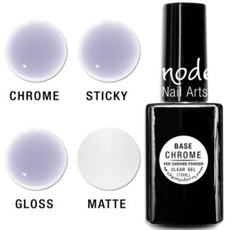 ♥ Base FULL-COVER Gel Adhesive and Non-Stick Gel Led/Uv Cure Clear Polish </br>Choice of 1