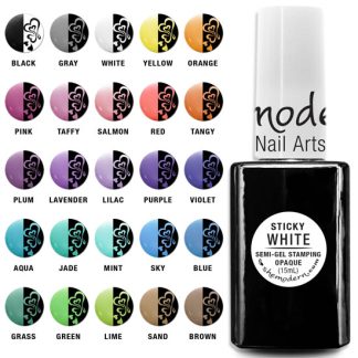♥ STICKY Opaque Led/Uv Cure Stamping Polish Semi-Gel </br>Choice of 1