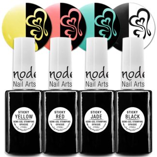 ♥ STICKY Opaque Led/Uv Cure Stamping Polish Semi-Gel </br>Choice of 4