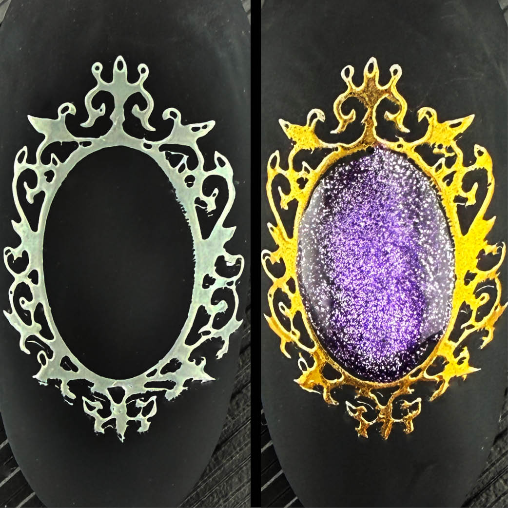 ♥ CHROME Opaque Led/Uv Cure Stamping Polish Semi-Gel </br>Choice of 4 - Image 5