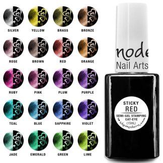 ♥ STICKY Cat-Eye Metallic Led/Uv Cure Stamping Polish Semi-Gel </br>Choice of 1