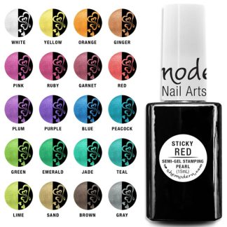 ♥ STICKY Pearl Led/Uv Cure Stamping Polish Semi-Gel </br>Choice of 1