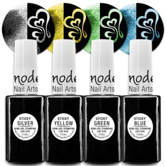 ♥ STICKY Cat-Eye Metallic Led/Uv Cure Stamping Polish Semi-Gel </br>Choice of 4