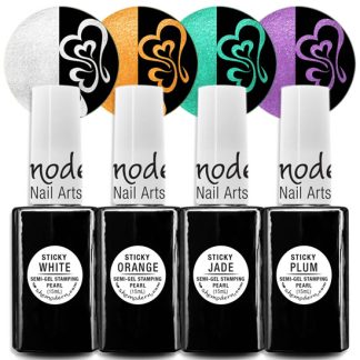 ♥ STICKY Pearl Led/Uv Cure Stamping Polish Semi-Gel </br>Choice of 4