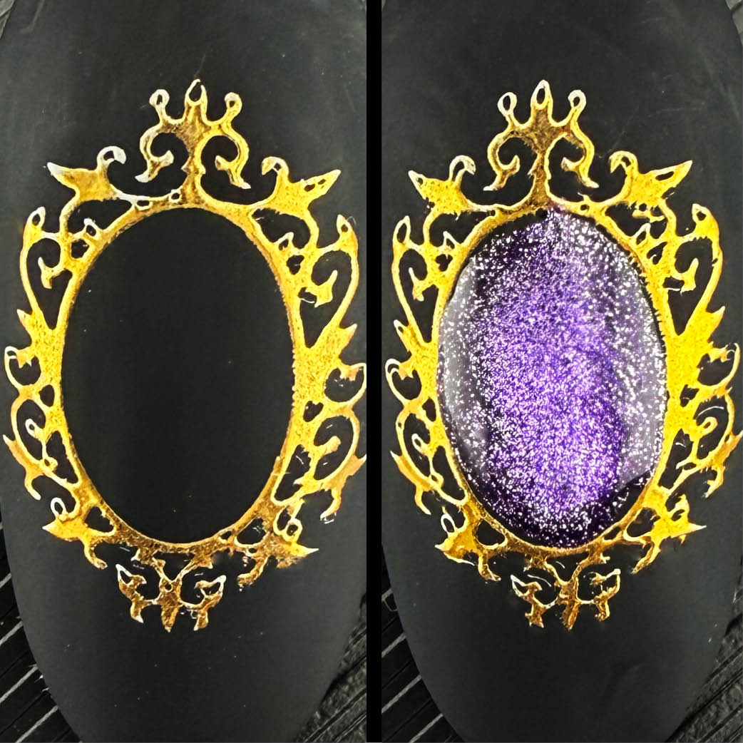 ♥ STICKY Cat-Eye Metallic Led/Uv Cure Stamping Polish Semi-Gel </br>Choice of 1 - Image 2