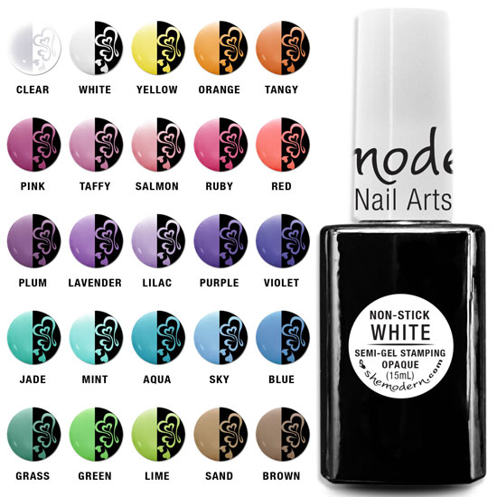 ♥ NON-STICK Led/Uv Cure Stamping Polish Semi-Gel </br>Choice of 1